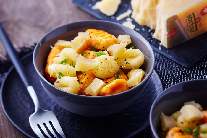 Duo de gnocchi au Sbrinz AOP