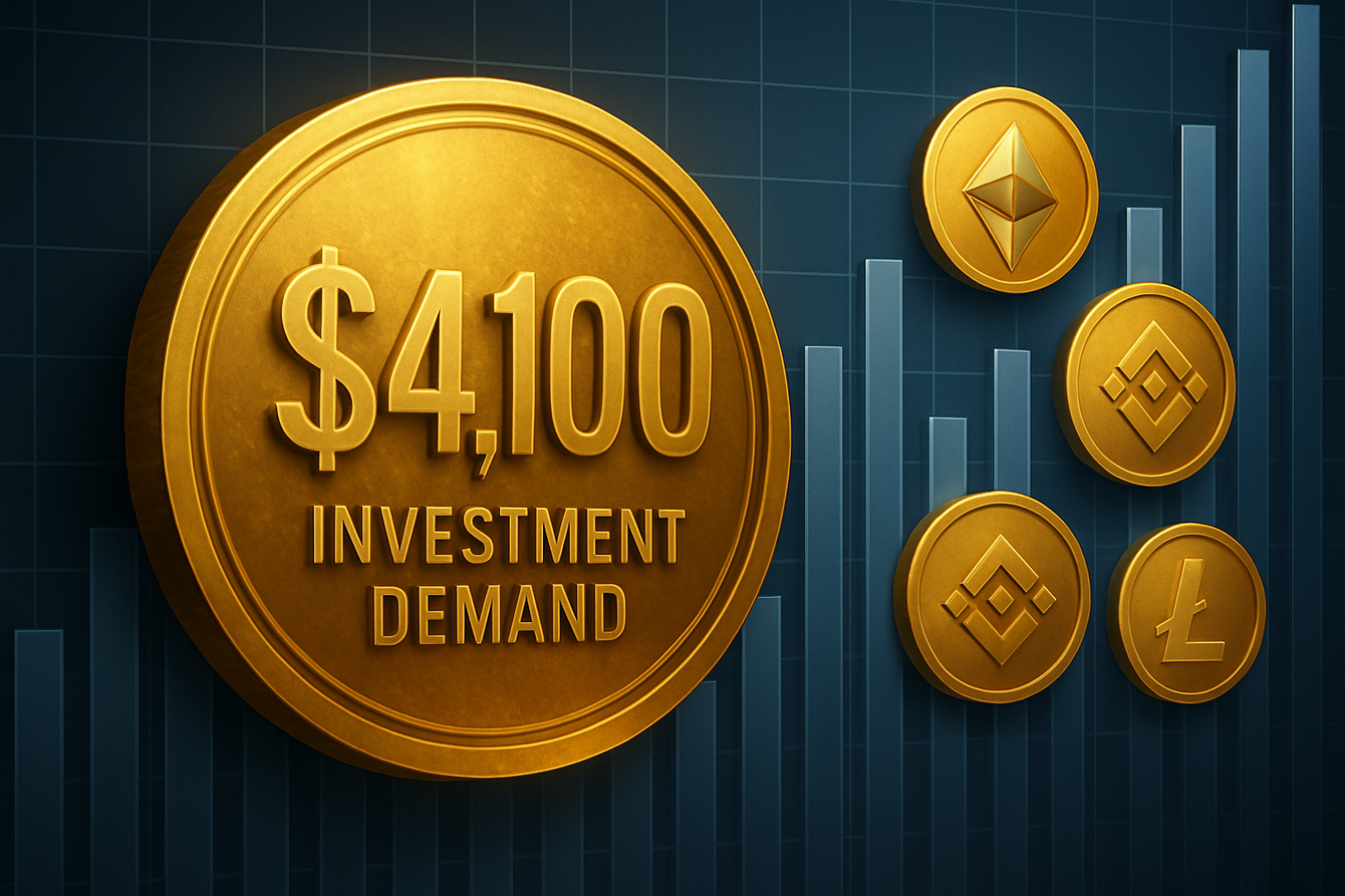 Gold near $4,100: Strong investment demand limits downside risk - Standard Chartered’s Cooper
