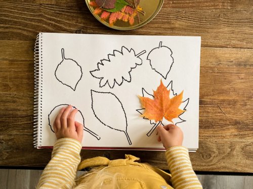 Basteln mit Kindern im Herbst - einfache und schnelle Bastelideen