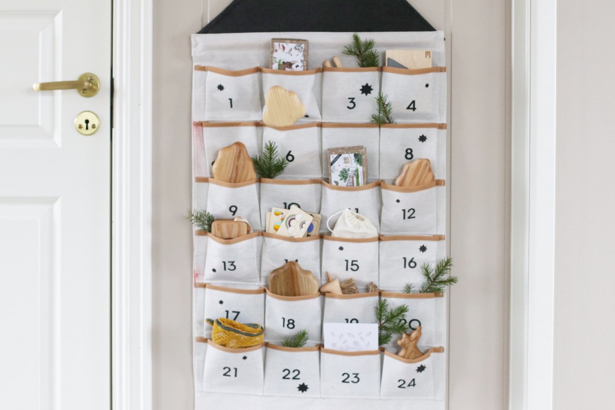 Weihnachten: Nachhaltige Adventskalender-Ideen für Kinder ab 3
