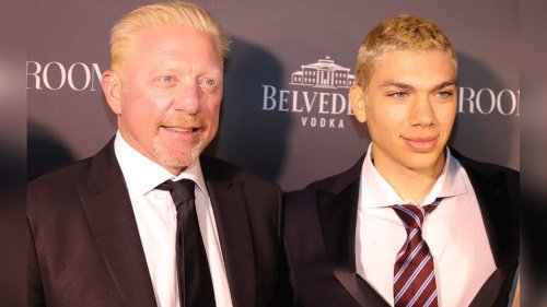 Besuch bei der Arbeit: Boris Becker teilt seltenes Foto mit Sohn Elias