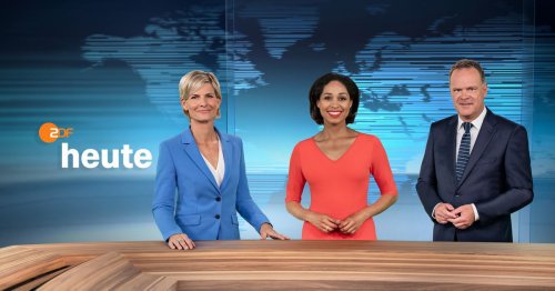 ZDF-Nachrichten heute erstmals in erneuertem Design