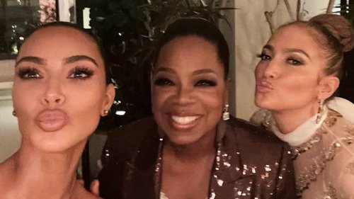 Milliarden-Selfie: Kim, J.Lo und Oprah feiern gemeinsam und schreiben mit Foto Geschichte
