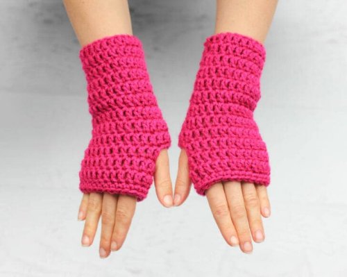 fingerless gloves crochet pattern