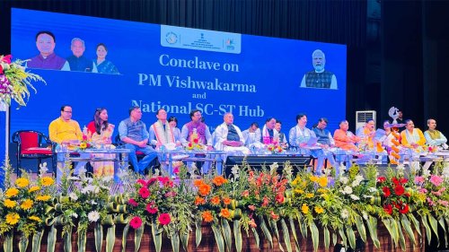 MSME Ministry Holds PM Vishwakarma–National SC-ST Hub Conclave in Odisha
