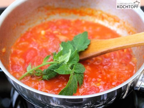 Eine Geheimzutat macht diese Tomatensauce zur weltbesten tomatigsten Sauce!