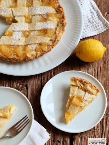 Lemon Curd Crostata – Italiens Lieblingskuchen trifft auf englische Zitronencreme!
