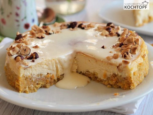 Rüebli-Cheesecake – das Beste aus zwei Kuchen in einem!