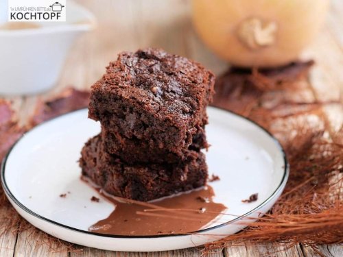 Herbst-Brownies – extra saftig & schnell gebacken!