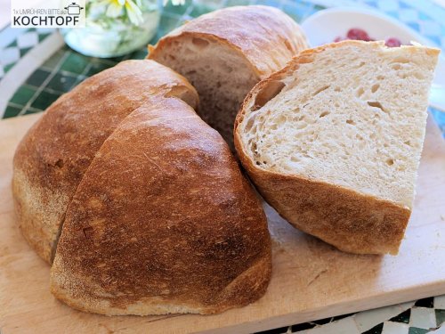 Neapolitanisches Bauernbrot {Pane Cafone}