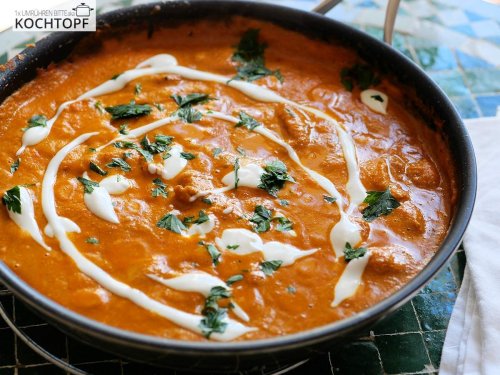 Butter Chicken (Murgh Makhni) – einfaches Rezept ohne exotische Zutaten!