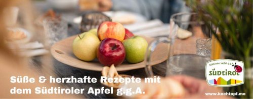 Blog-Event CCVI – über 40 süße & herzhafte Rezepte mit dem Südtiroler Apfel g.g.A.