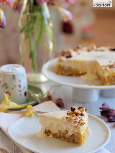 Rüebli-Cheesecake – das Beste aus zwei Kuchen in einem!