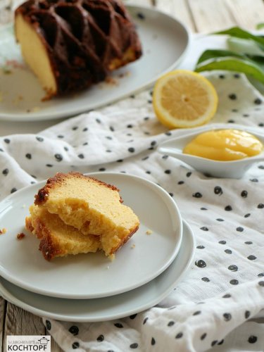 Burnt Lemon Curd Kuchen