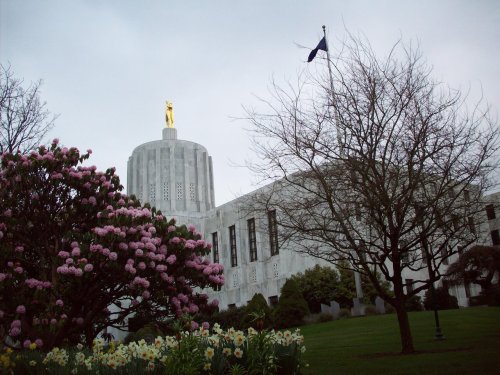 Oregon Republican lawmakers stage walk out