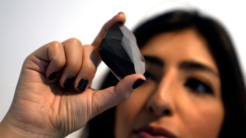 Auction house unveils (literally) out-of-this-world black diamond