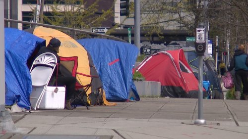 Growing Seattle encampment unmoved despite public drug use, local safety concerns