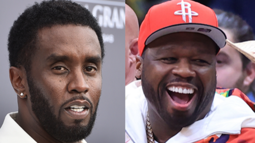 50 Cent taunts long-time rival Diddy after feds raid hip-hop mogul's homes