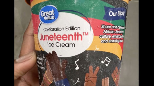Walmart pulls 'Juneteenth ice cream' from its freezers amid social media backlash