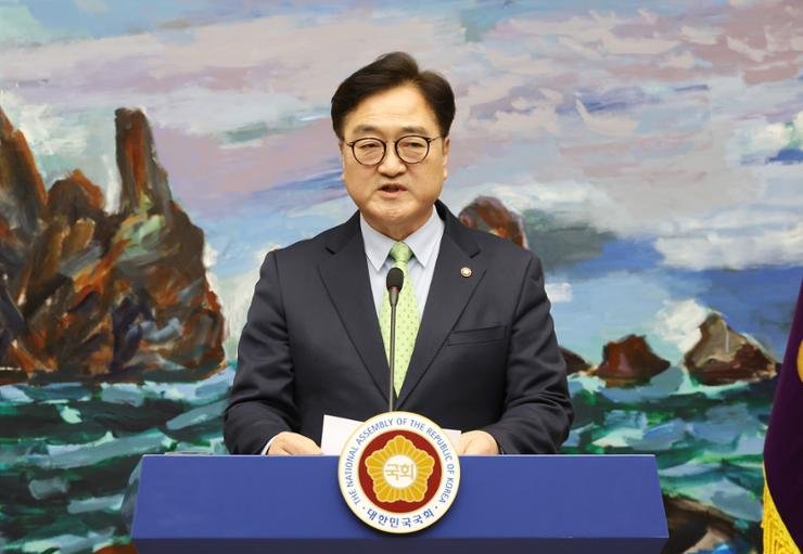 Assembly speaker urges acting president to swiftly appoint 9th justice at Constitutional Court