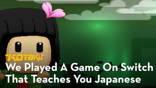 We Played A Game On Switch That Teaches You Japanese