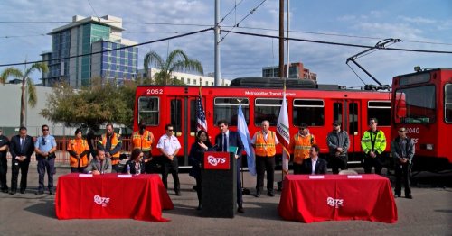 Aging San Diego trolley cars find new life in Argentina