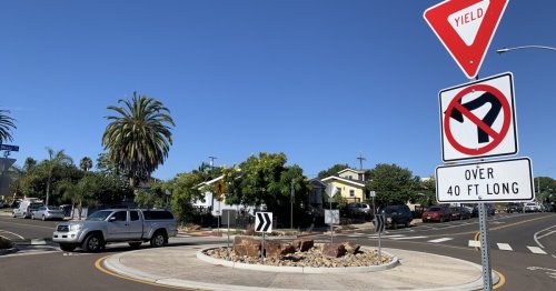 San Diego far behind on goal of building more roundabouts