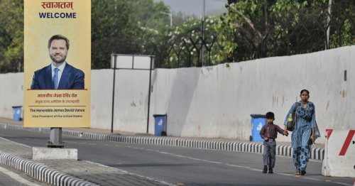 U.S. Vice President JD Vance arrives in India for a 4-day visit