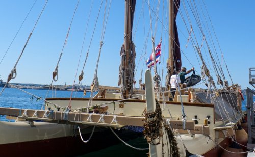 Docked in San Diego, the Hōkūle’a is bringing back ancient Polynesian voyaging