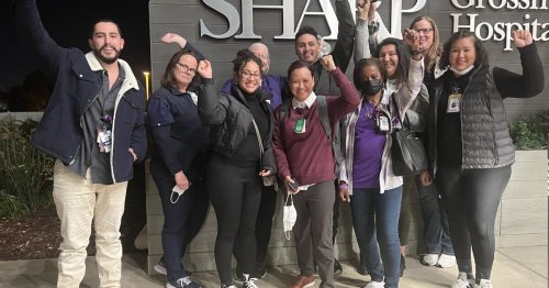 Health care workers unionize at Sharp Grossmont Hospital