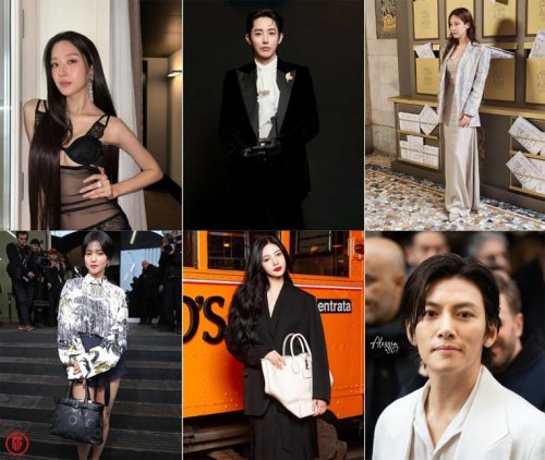 All the Korean Celebrities Dazzling the Milan Fashion Week 2024