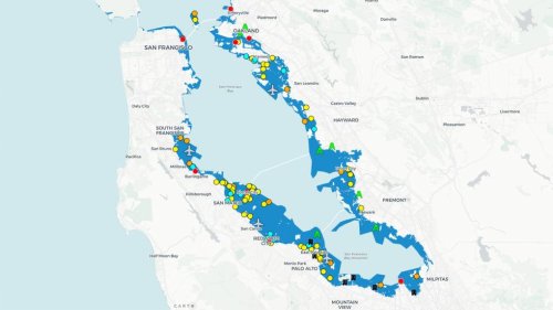 Maps: See Which Bay Area Locations Are at Risk From Rising Seas | KQED
