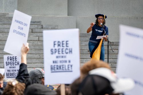 UC Berkeley Faculty Rally to Defend Free Speech and Protest Cuts