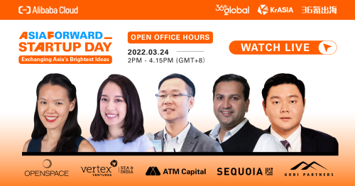 Watch Open Office Hours Live at AsiaForward Startup Day 2022