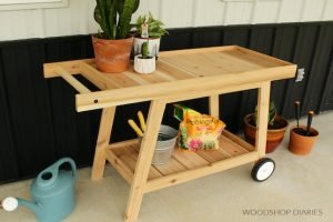 DIY Mobile Potting Bench Cart | Kreg Tool