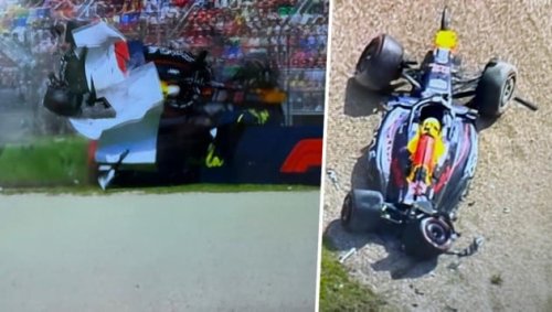 Horror-Crash! Tsunoda überschlägt sich in Imola