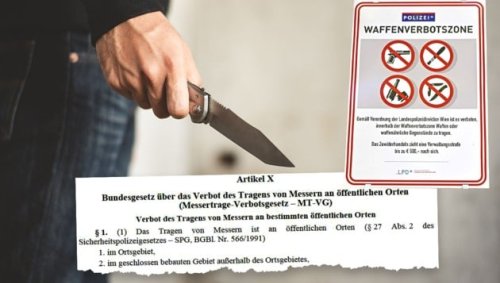 Waffenverbotszone: 3600 € Strafe für Taschenmesser