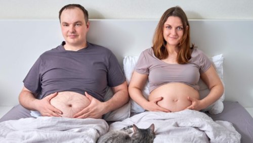 Wenn Männer „schwanger“ werden