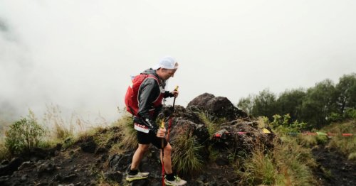 Grazer trotzt bei Extremlauf auf Bali Lebensgefahr