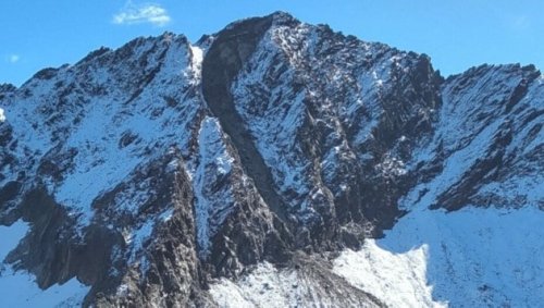 Riesiger Bergsturz in den Stubaier Alpen