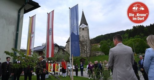 Ganzes Dorf feiert die Partnerschaft mit Moldau