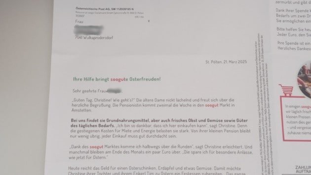 Ärger über Spendenbrief: „Woher kommen die Daten?“