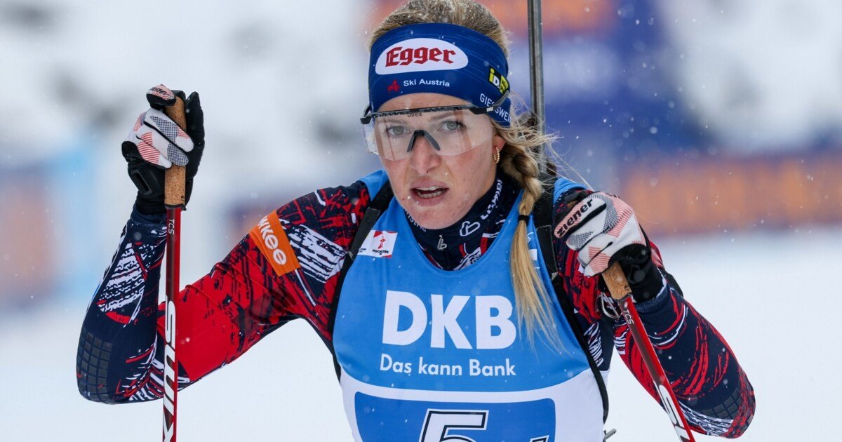 Lisa Hauser beim Weltcup in Oberhof auf Rang 13