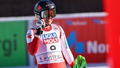 Kvitfjell: Hütter feiert Sieg nach vielen Tränen
