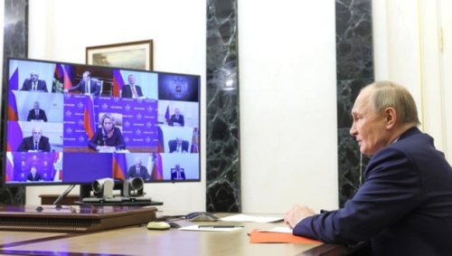 Düstere Signale: Putin schickt Kriegsarchitekten