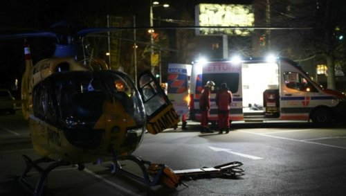 Unfall in Wien: Arbeiter von Höhenrettern geborgen