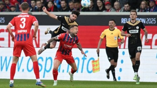LIVE: Elversberg führt beim 1. FC Heidenheim!