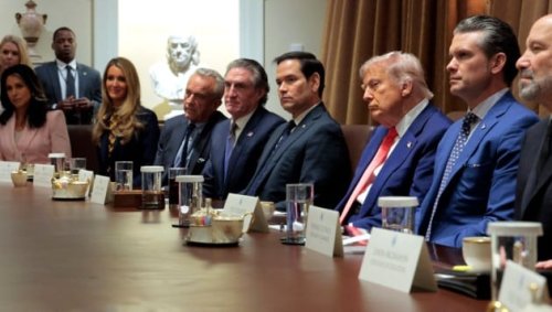 Bizarres Lobhudeln von Trumps Kabinettsmitgliedern