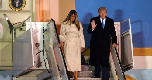 Trump landet mit Botschaft zu Ukrainekrieg in Rom