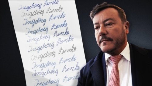 Die Blanko-Unterschriften von Benkos „Stroh-Mama“